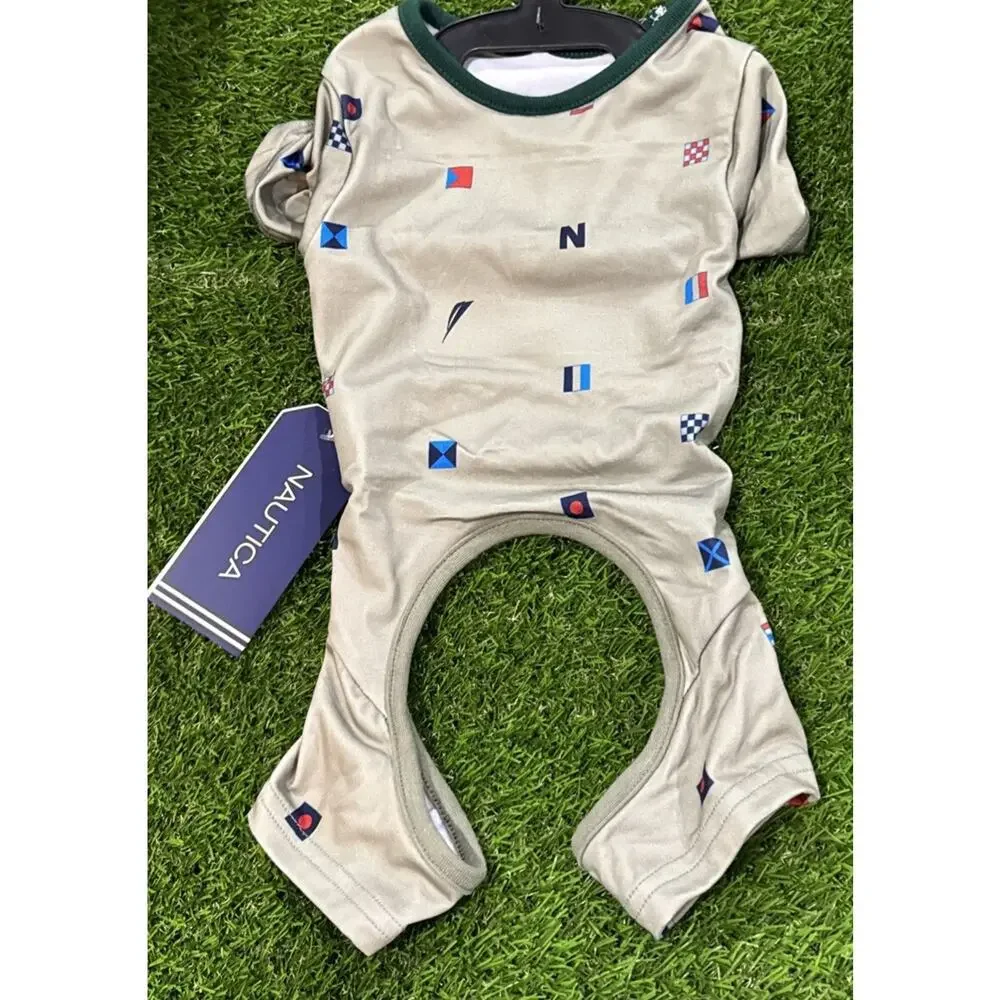 Nautica Pet‎ Outfit Multicolor Size Small